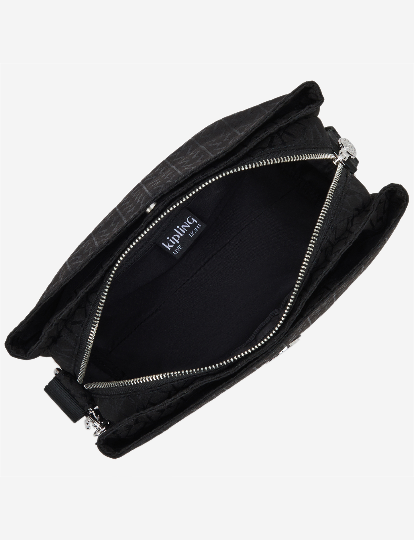 KIPLING فابيا نوير سيجن جاي كيو متوسط حقيبة كروس I9846-4NW