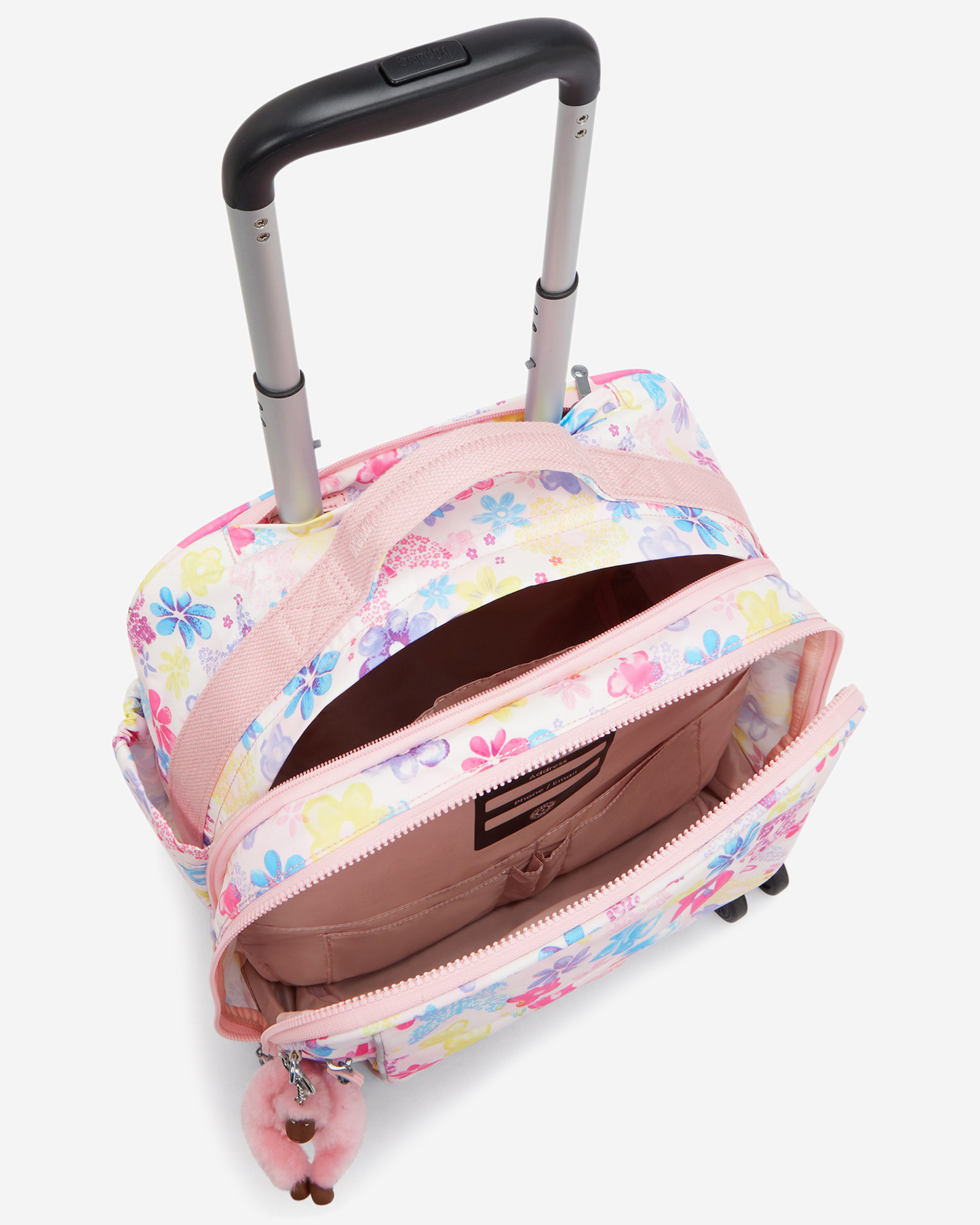 Kipling  New Storia S Flower Stamp Medium Wheeled Bag I8671-8EM