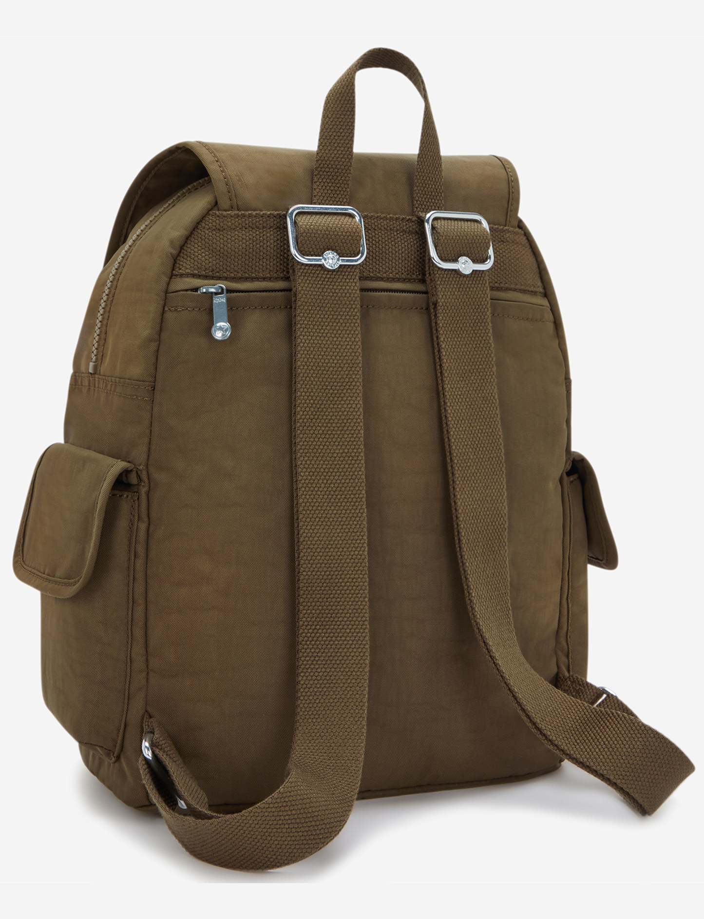 KIPLING City Pack S Smooth Khaki حقيبة ظهر صغيرة 15635-1NA