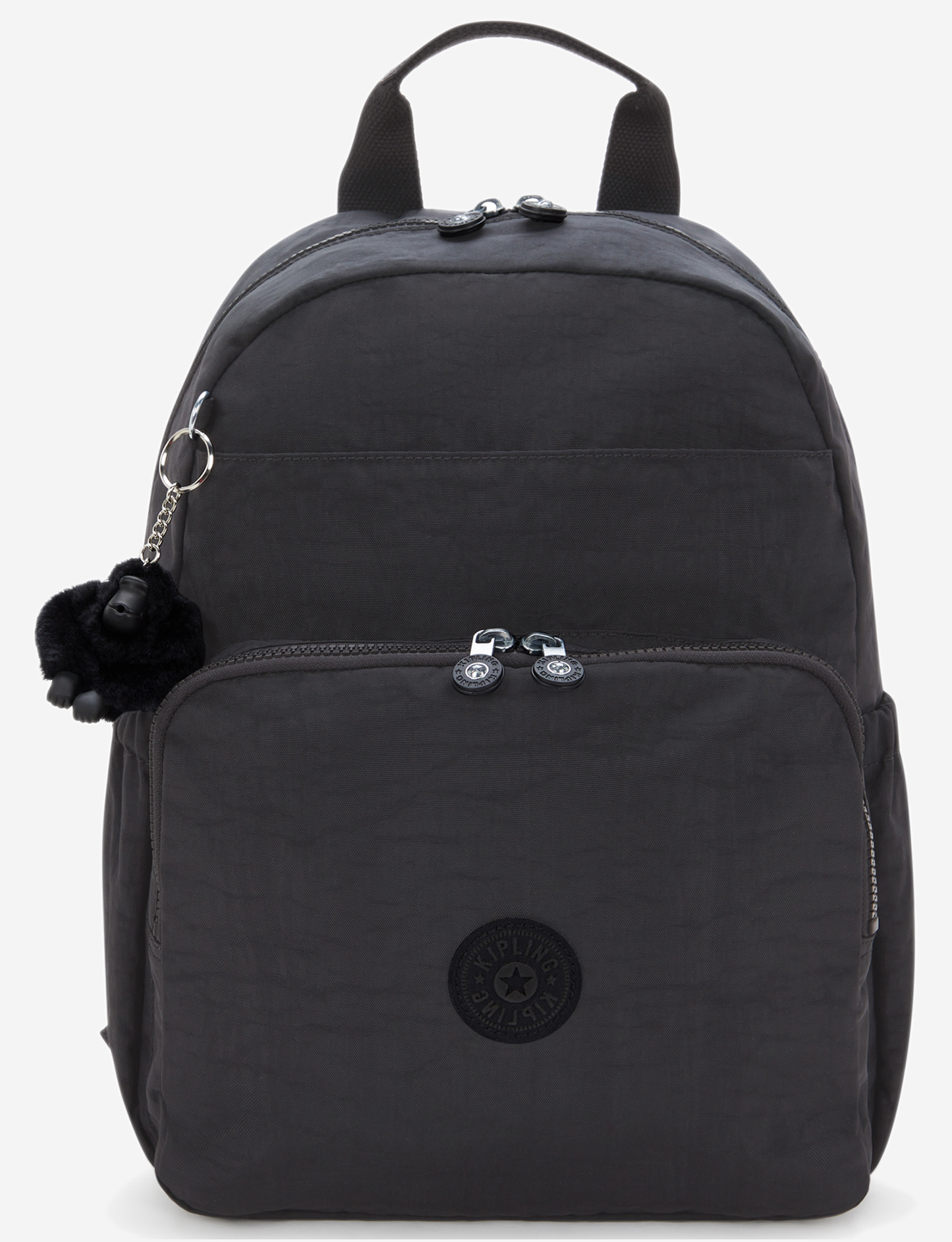 حقيبة ظهر للأطفال متوسطة الحجم طراز KIPLING Maisie باللون الأسود الداكن (مع حصيرة تغيير الحفاضات) I3339-P39