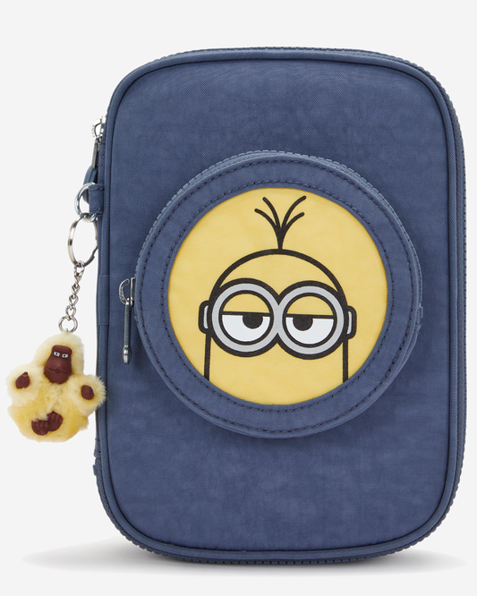 Kipling  100 Pens Window Dungaree Blue Large Pencase I9526-6MI