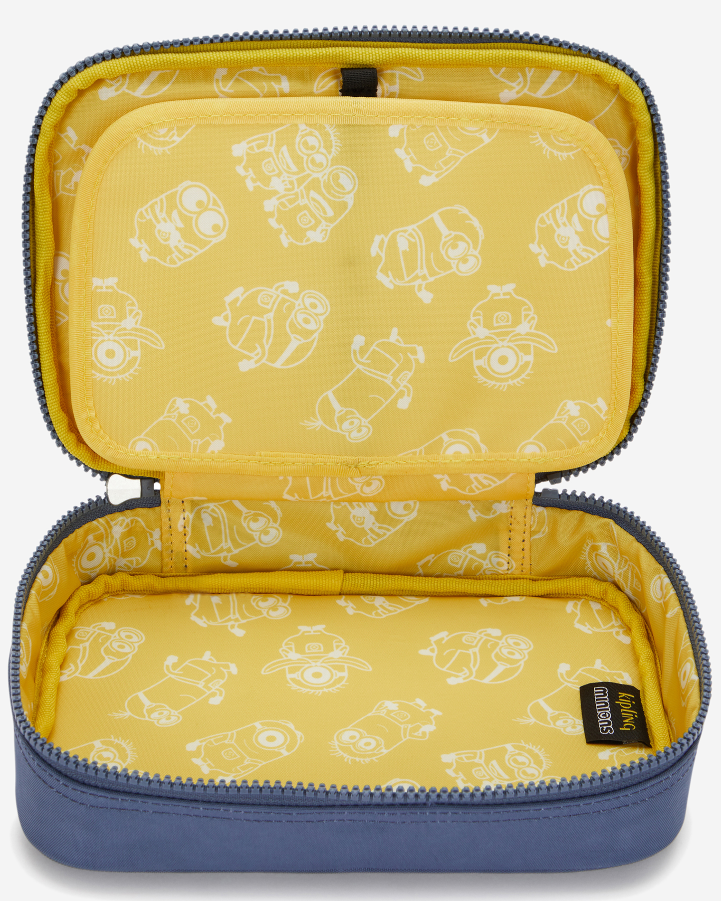 Kipling  100 Pens Window Dungaree Blue Large Pencase I9526-6MI