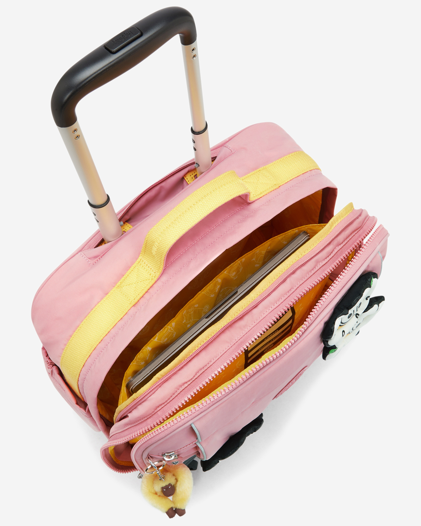 Kipling  New Storia Pink Daisy Large Wheeled Bag I5336-1MI