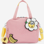 Kipling  Miyo Print Pink Daisy Large LunchBag with Trolley Sleeve I8924-1MI