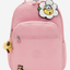 Kipling  Seoul Lap Pink Daisy Large Backpack with Laptop Compartment I8555-1MI