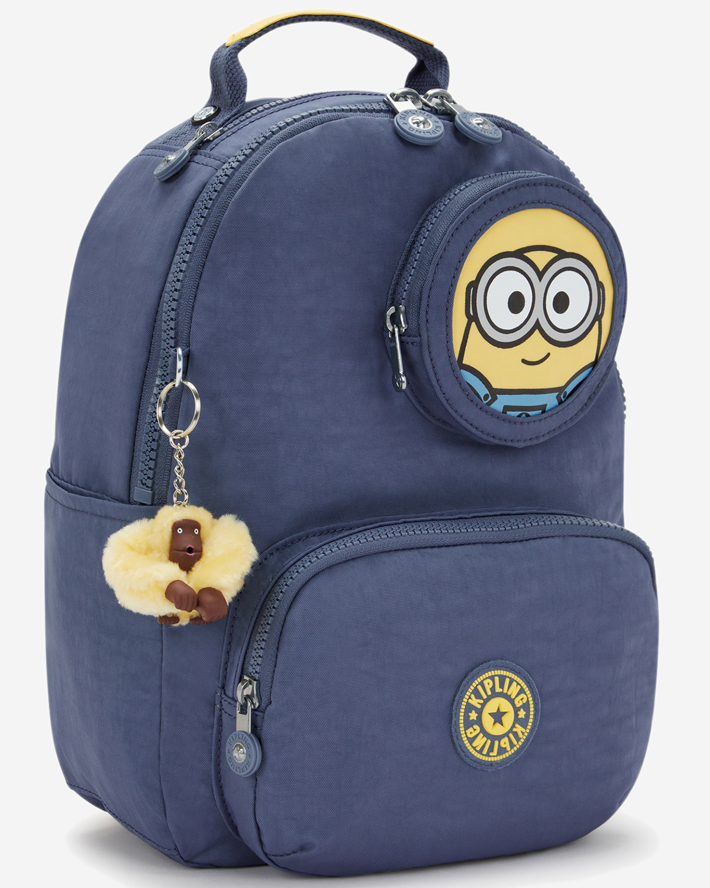Kipling  Seoul S Window Dungaree Blue Small Backpack (with Laptop Compartment) I8753-6MI