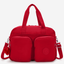KIPLING Defea Xl حقيبة عطلة نهاية الأسبوع متوسطة الحجم بلون أحمر ياقوتي I3958-1NW