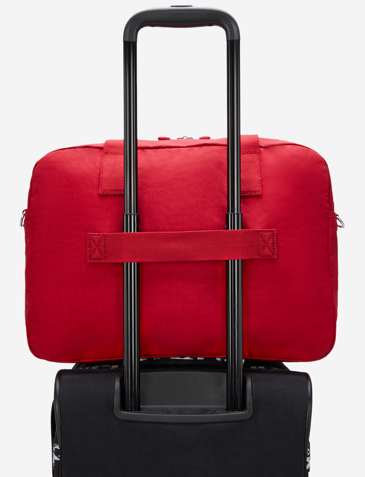 KIPLING Defea Xl حقيبة عطلة نهاية الأسبوع متوسطة الحجم بلون أحمر ياقوتي I3958-1NW