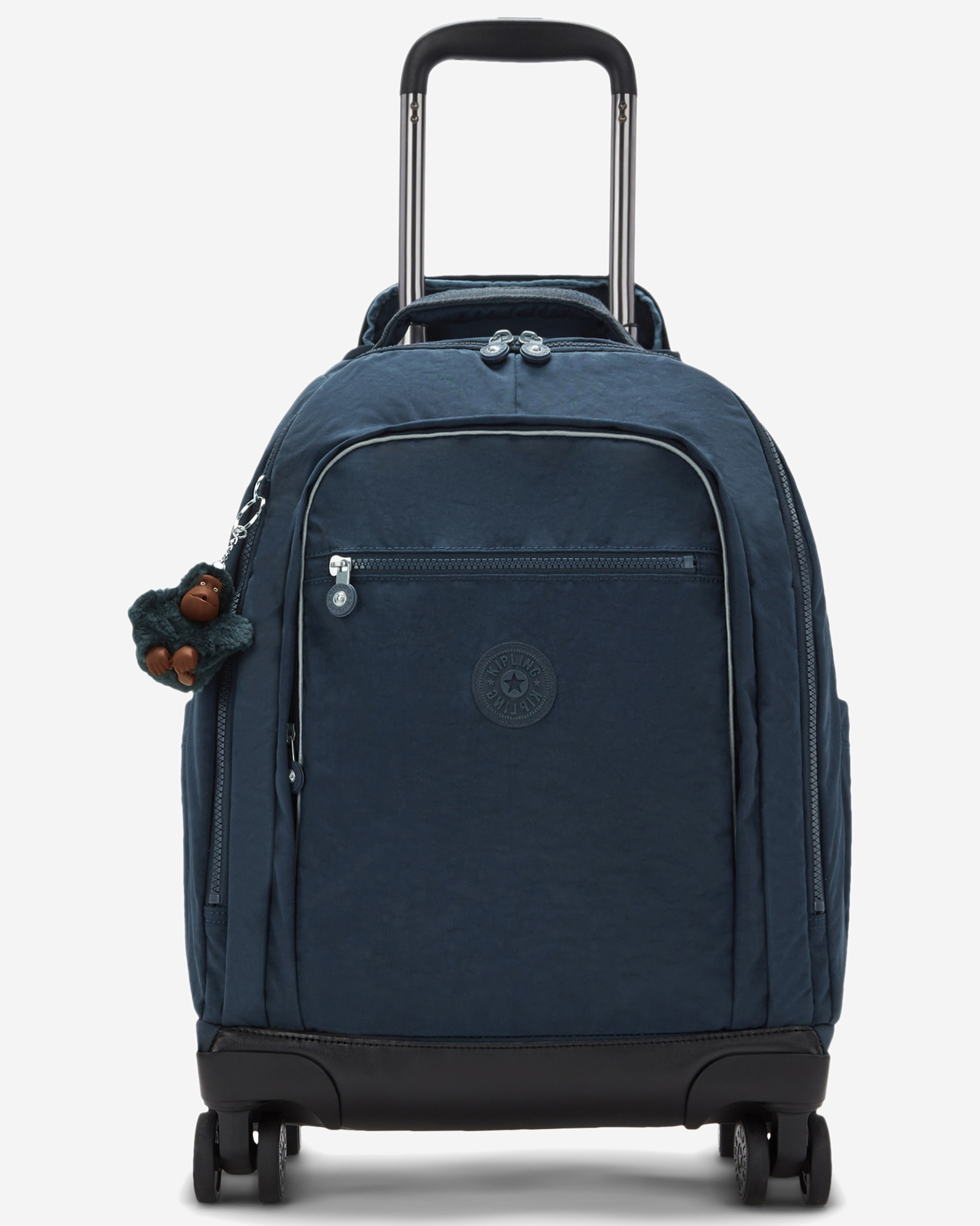 Kipling  New Zea True Blue Tonal Large Wheeled Backpack with Laptop Compartment I5246-4DX