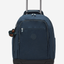 Kipling  New Zea True Blue Tonal Large Wheeled Backpack with Laptop Compartment I5246-4DX
