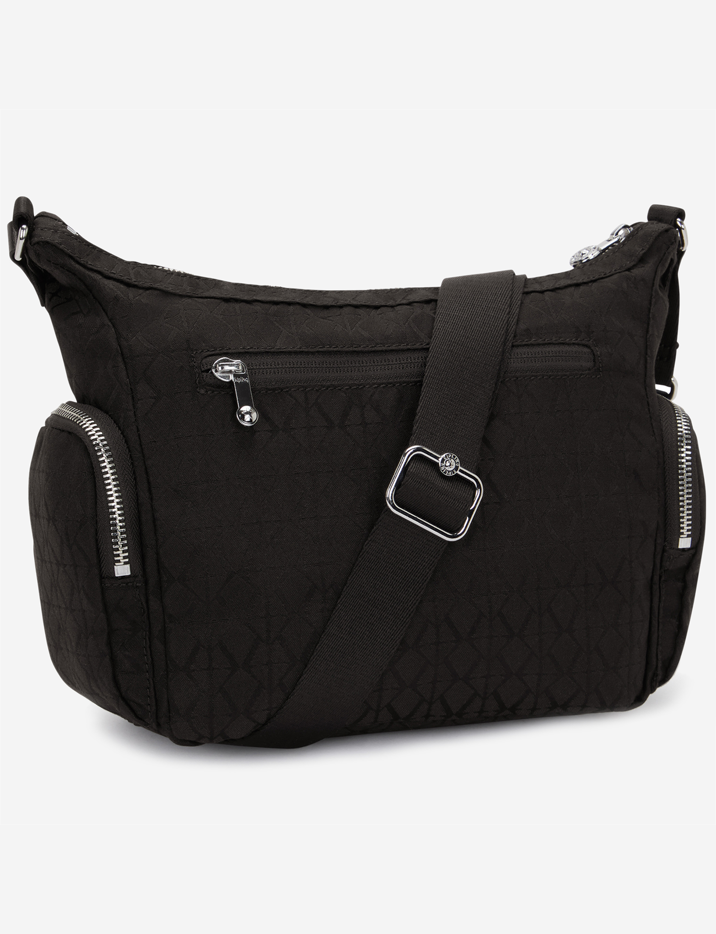حقيبة كتف متوسطة KIPLING Gabb S Noir Sign Jq I8039-4NW