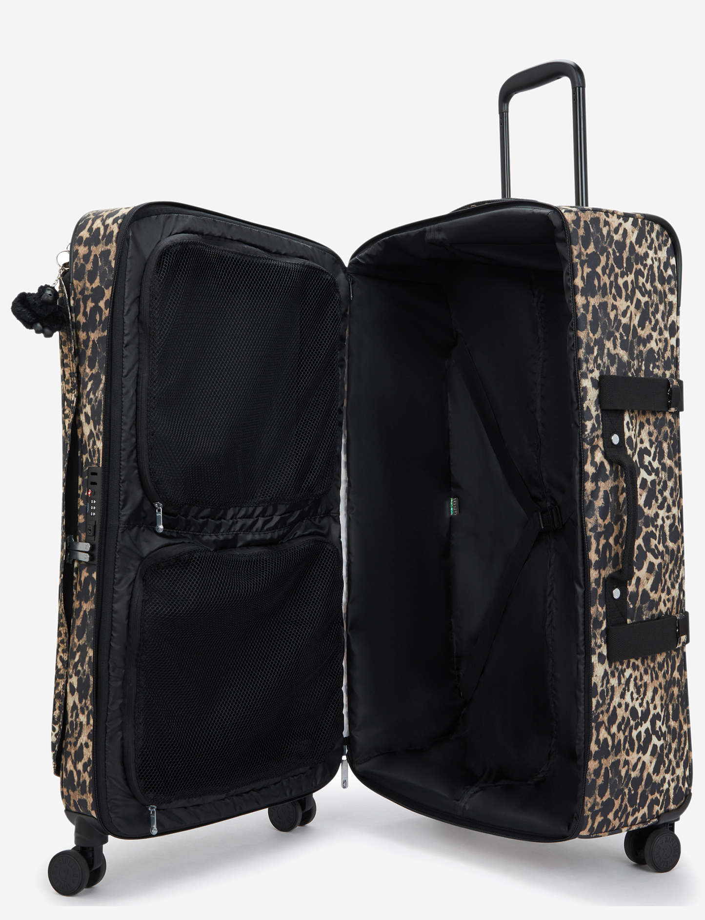حقيبة سفر بعجلات كبيرة KIPLING Spontaneous L Wild Leopard I3397-6JP