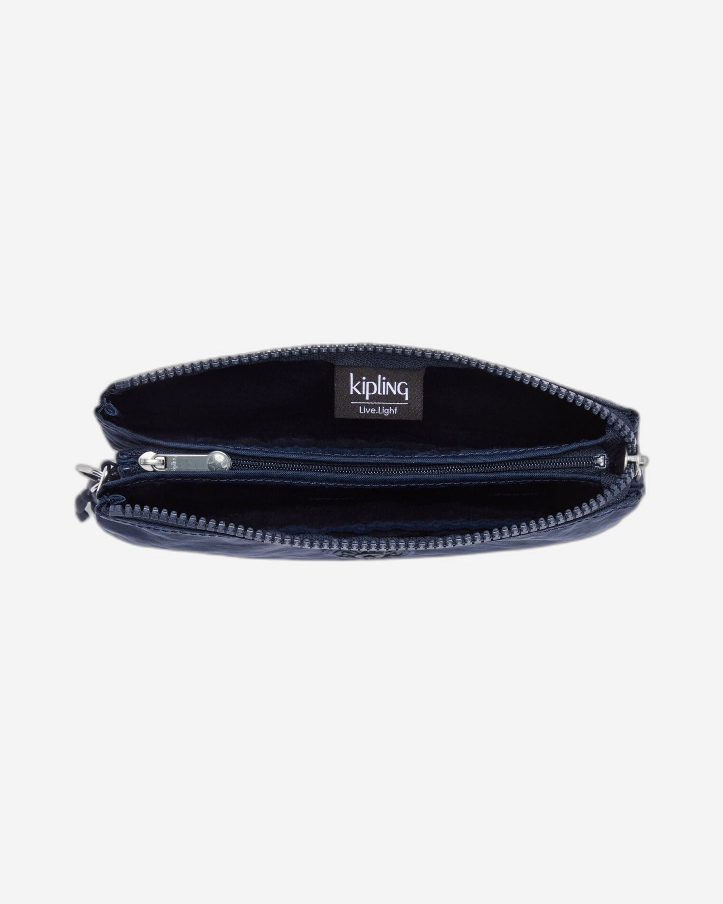Kipling Creativity Xl Blue Bleu 2 محفظة كبيرة جدًا (مع محفظة معصم قابلة للإزالة) 15156-96V