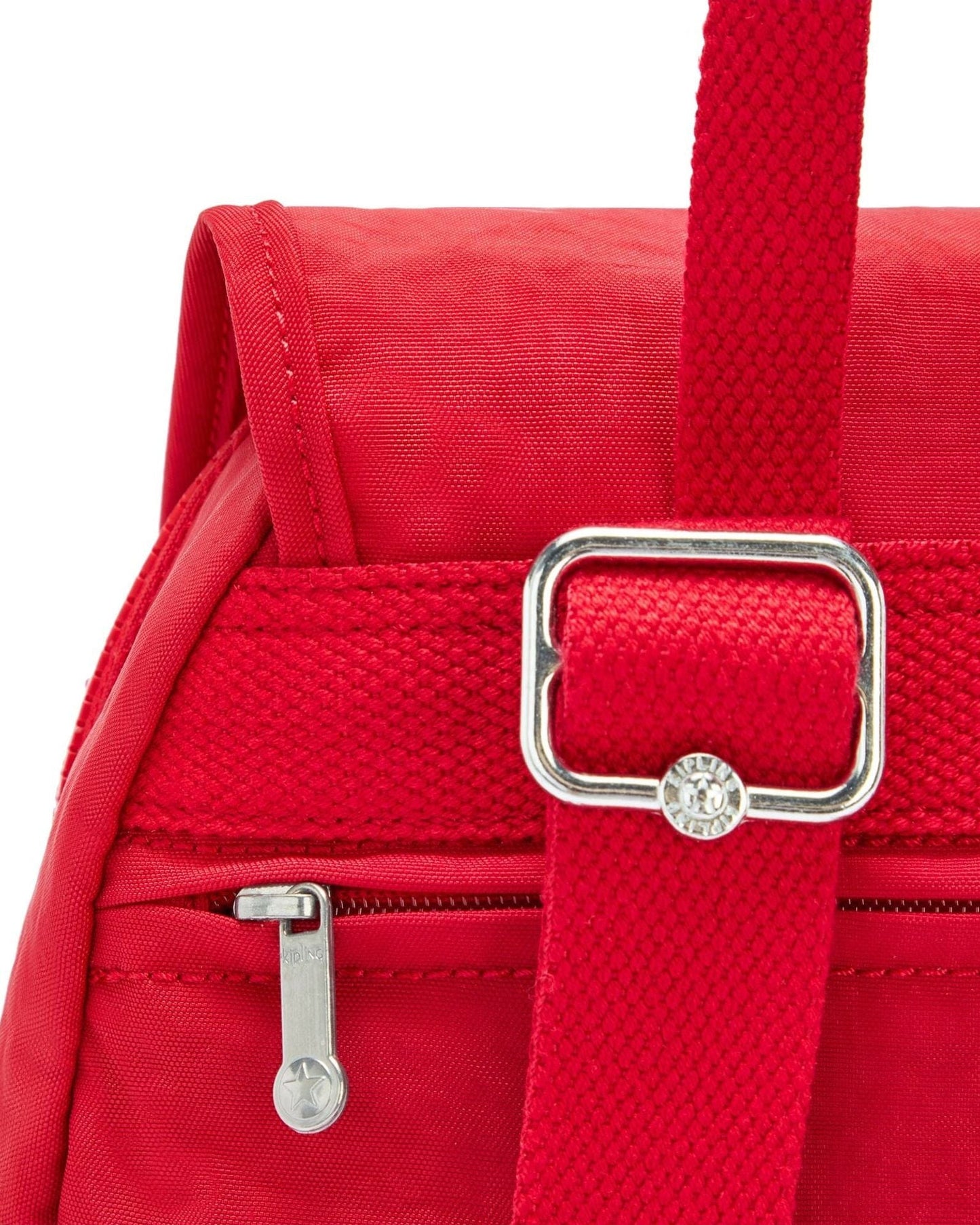 حقيبة ظهر صغيرة طراز Kipling City Pack S Red Rouge C215635-Z33
