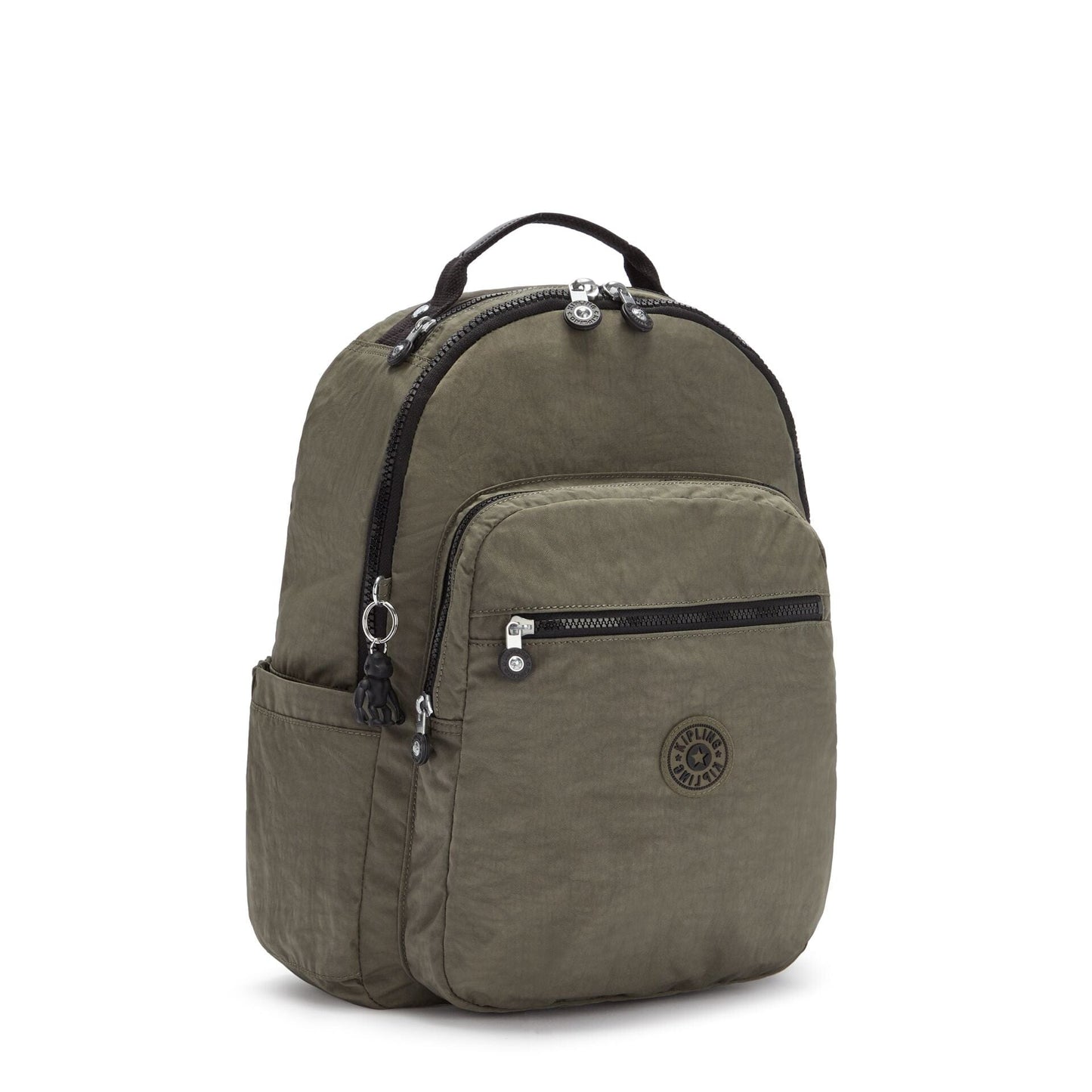 KIPLING-Seoul-Large Backpack-Green Moss-I5210-88D