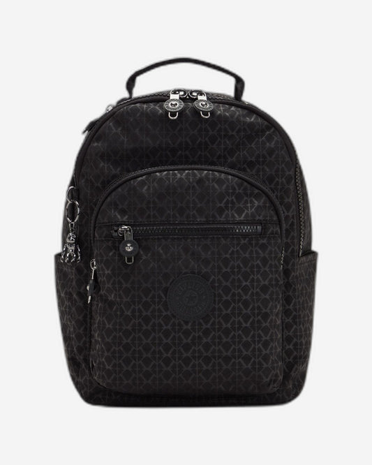 حقيبة ظهر صغيرة Kipling Seoul S Signature Emb (مع جيب لوحي) I3789-K59