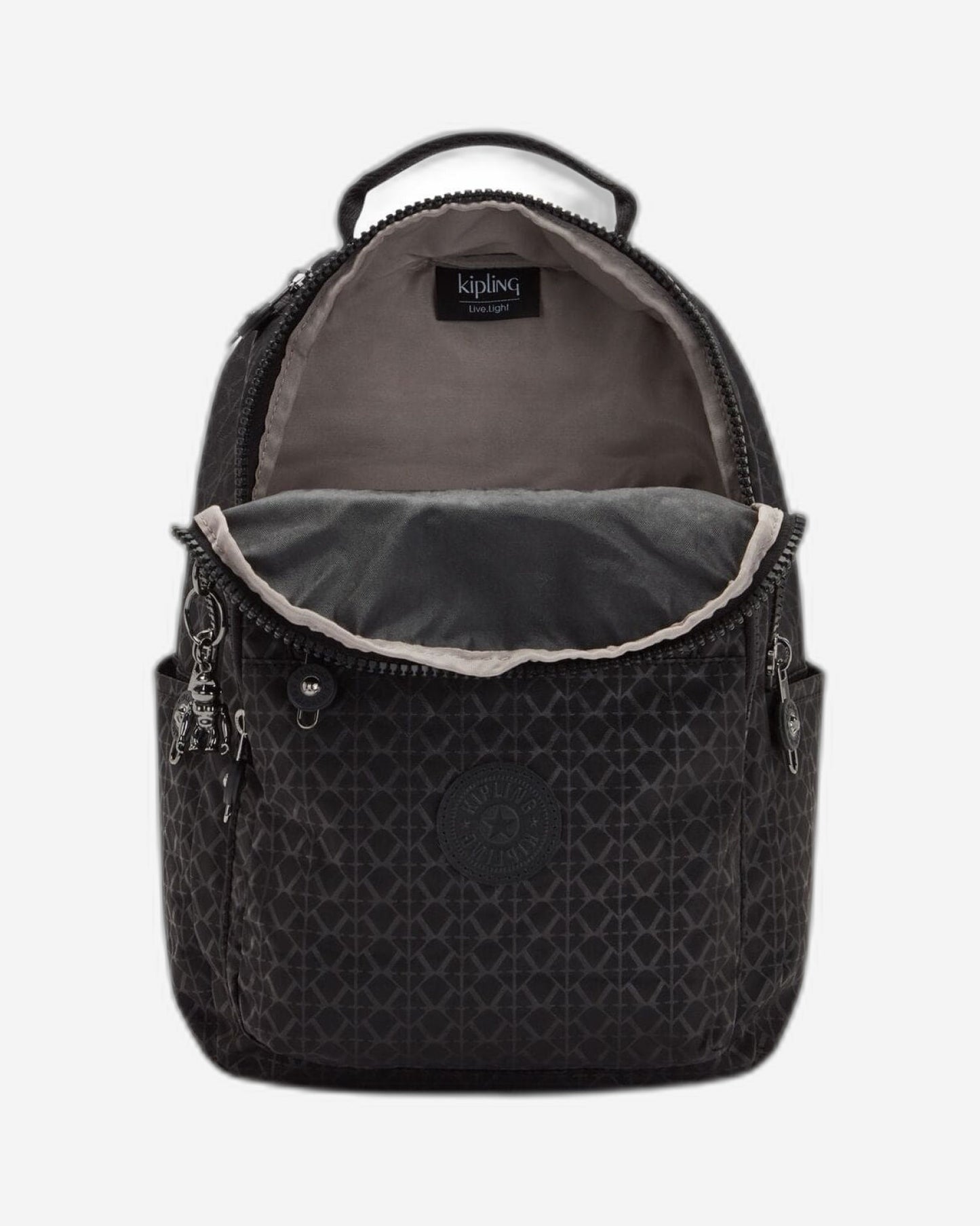 حقيبة ظهر صغيرة Kipling Seoul S Signature Emb (مع جيب لوحي) I3789-K59