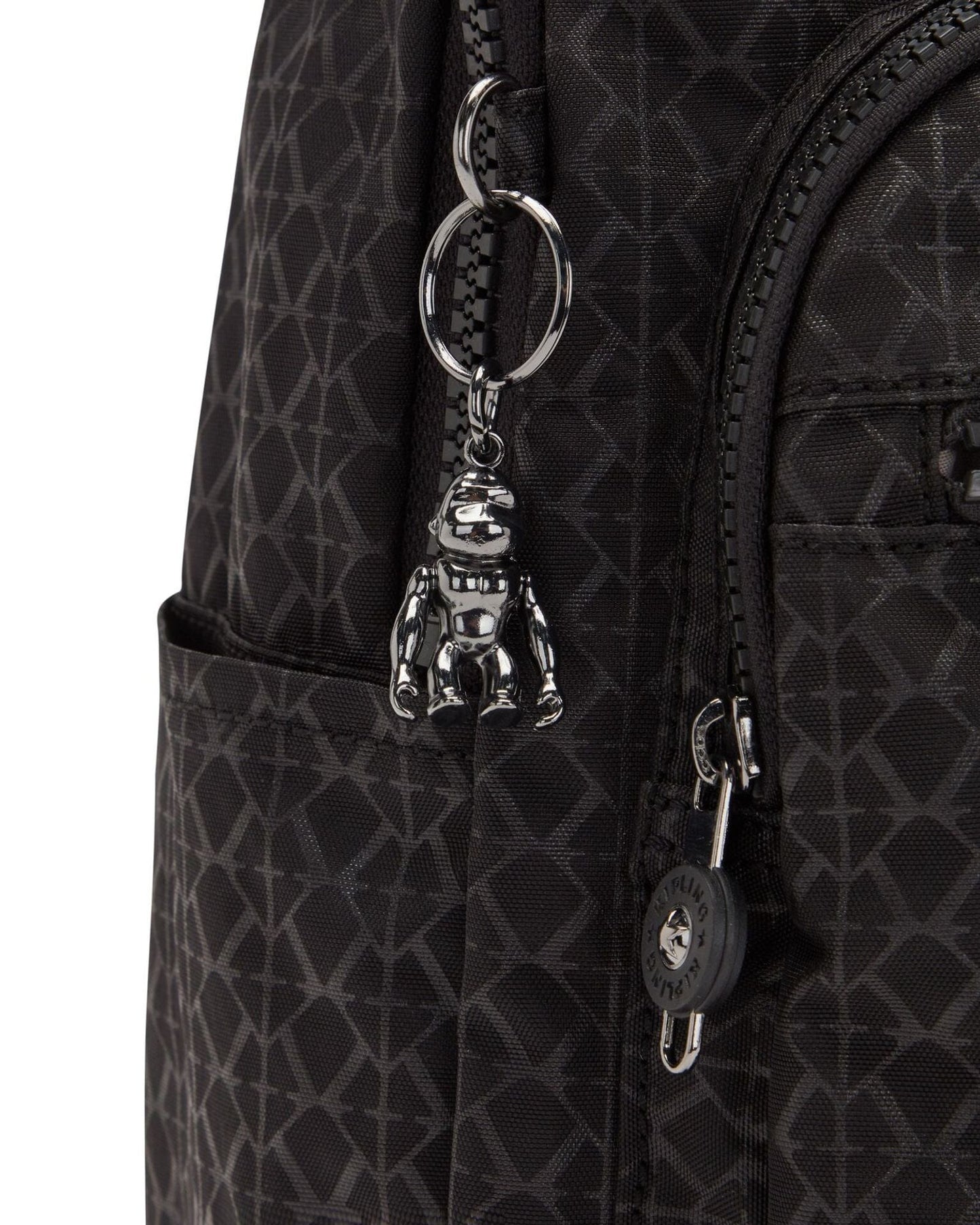 حقيبة ظهر صغيرة Kipling Seoul S Signature Emb (مع جيب لوحي) I3789-K59