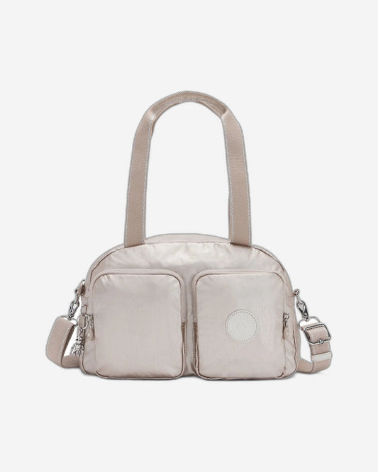 حقيبة كتف Kipling Cool Defea Metallic Glow متوسطة (مع حزام كتف قابل للإزالة) I6017-48I