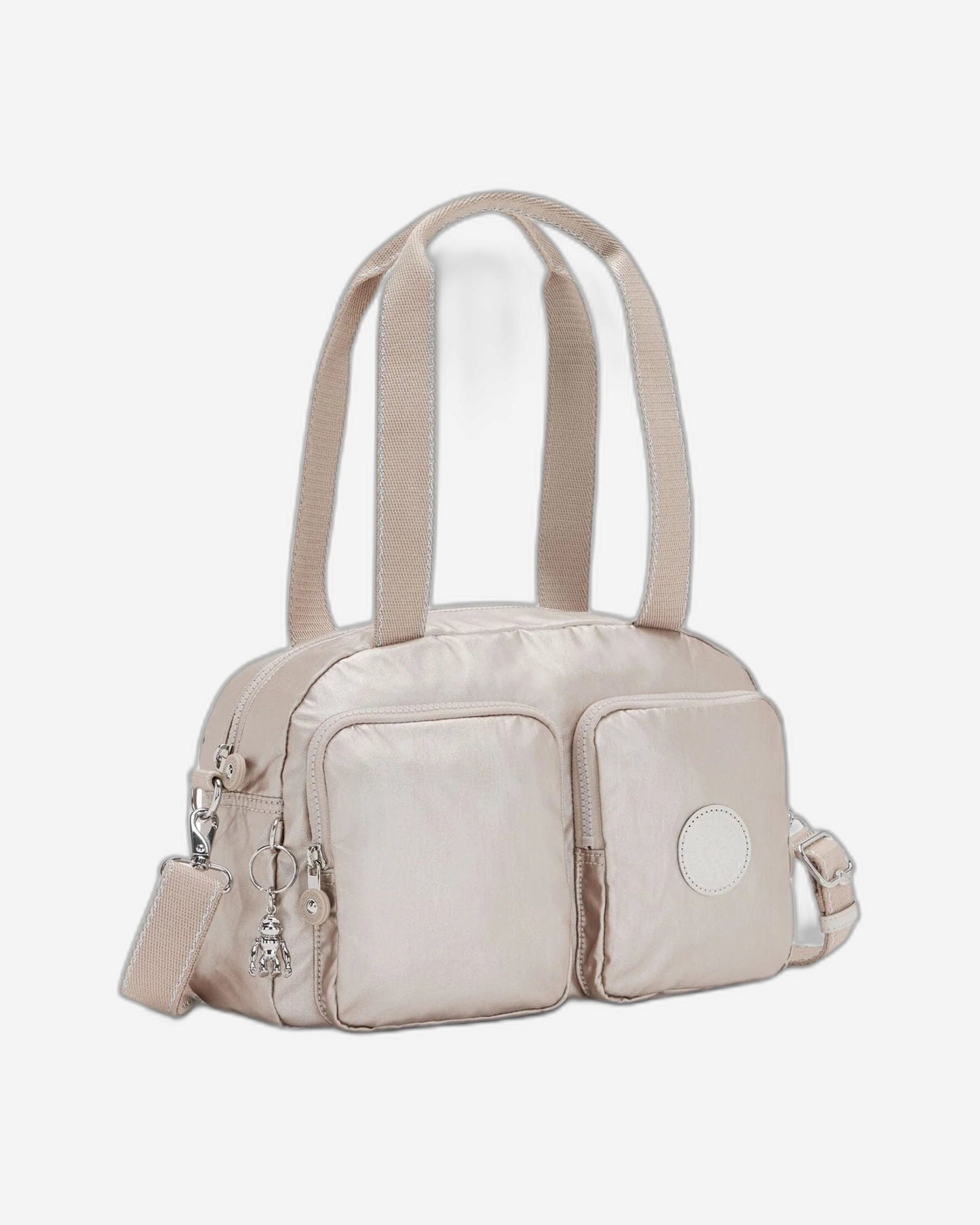 حقيبة كتف Kipling Cool Defea Metallic Glow متوسطة (مع حزام كتف قابل للإزالة) I6017-48I
