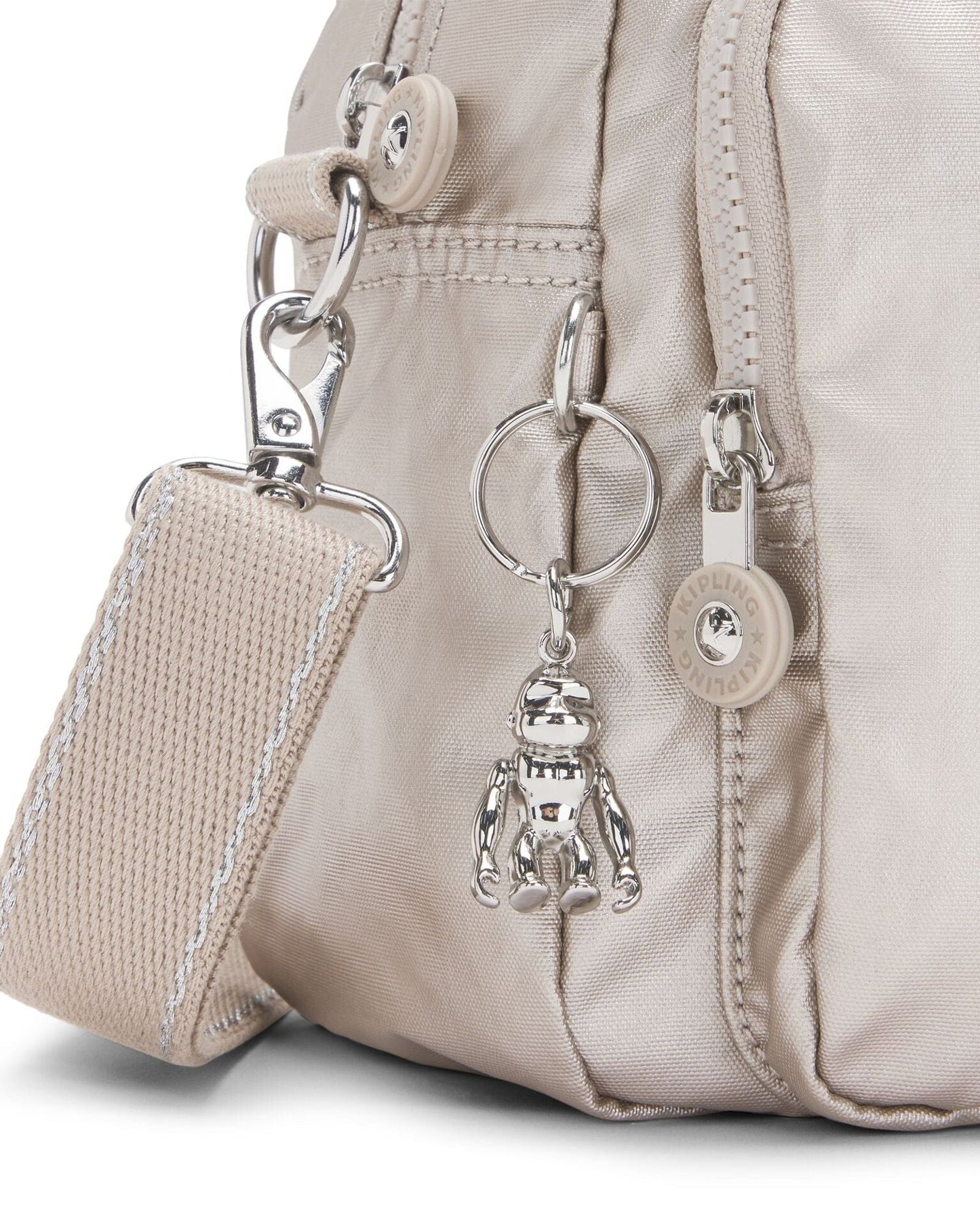 حقيبة كتف Kipling Cool Defea Metallic Glow متوسطة (مع حزام كتف قابل للإزالة) I6017-48I