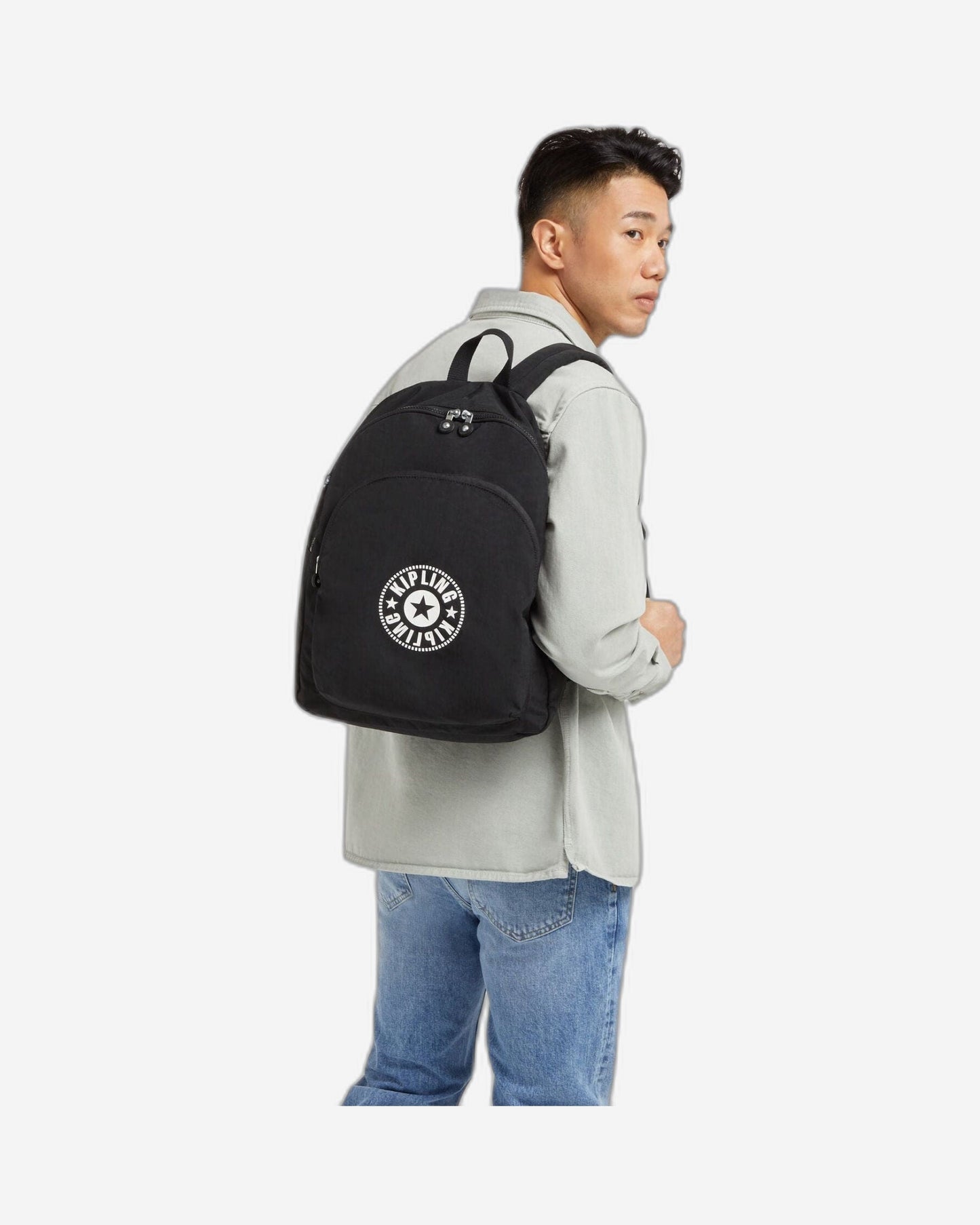 Kipling Curtis L Black Lite حقيبة ظهر كبيرة C2I6521-TL4