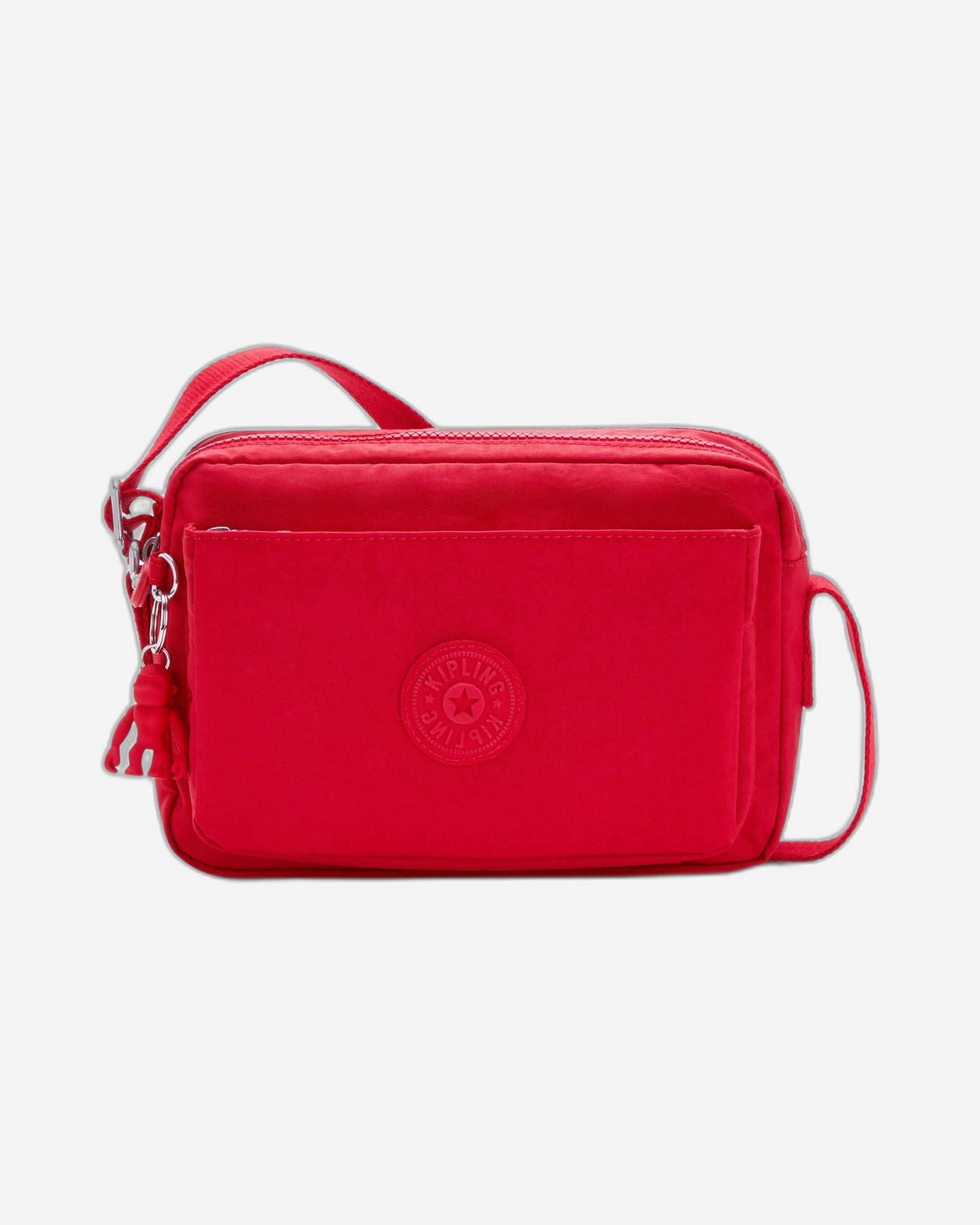 حقيبة كروسبودي متوسطة Kipling Abanu M باللون الأحمر الروچ C2I7076-Z33
