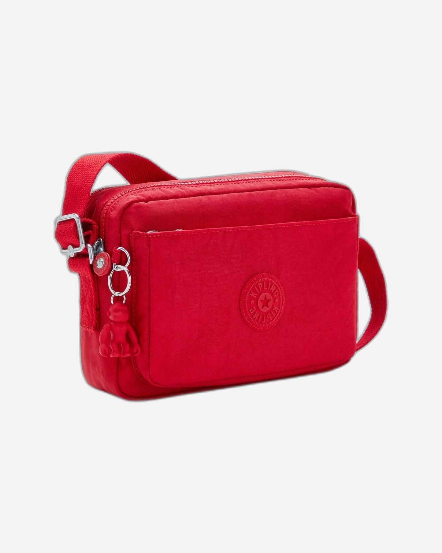 حقيبة كروسبودي متوسطة Kipling Abanu M باللون الأحمر الروچ C2I7076-Z33