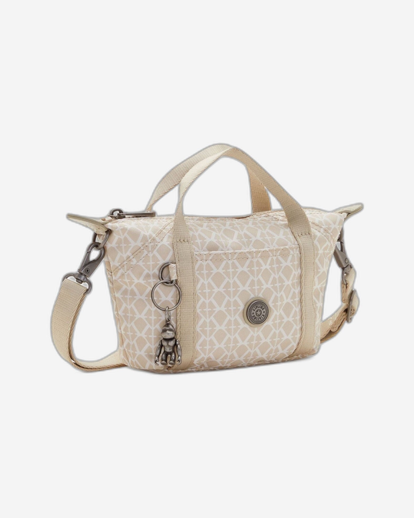 حقيبة كروسبودي صغيرة Kipling Art Compact Signature بيج C2I7492-R63