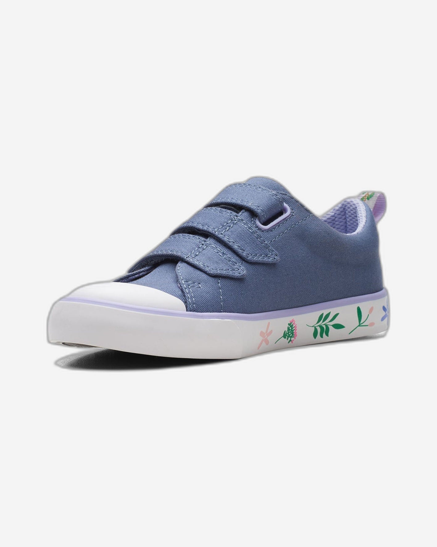 Clarks Girls Foxing Lo Kid. (مقاس واسع)