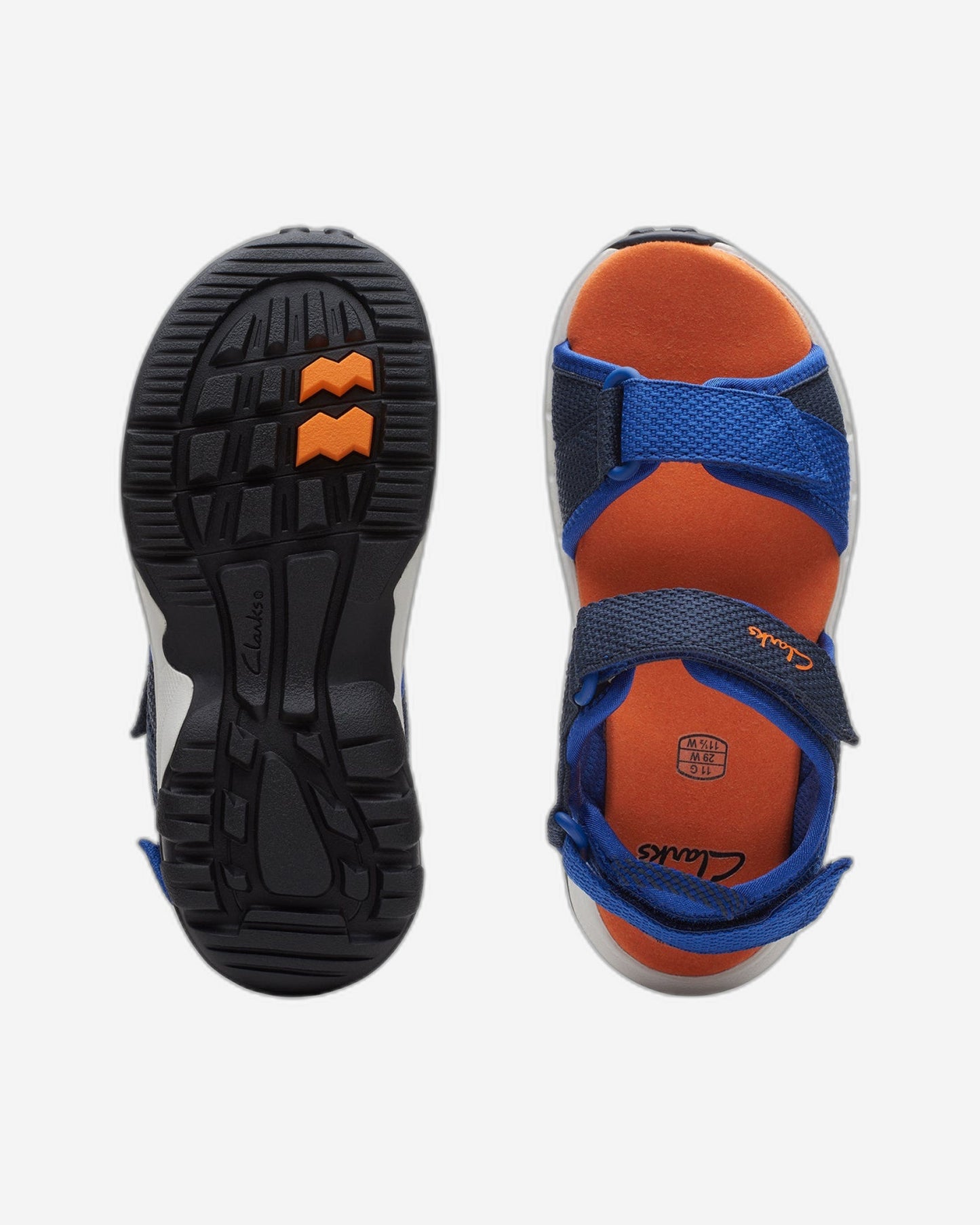 Clarks Boys Expo Sea Kid (مقاس واسع)