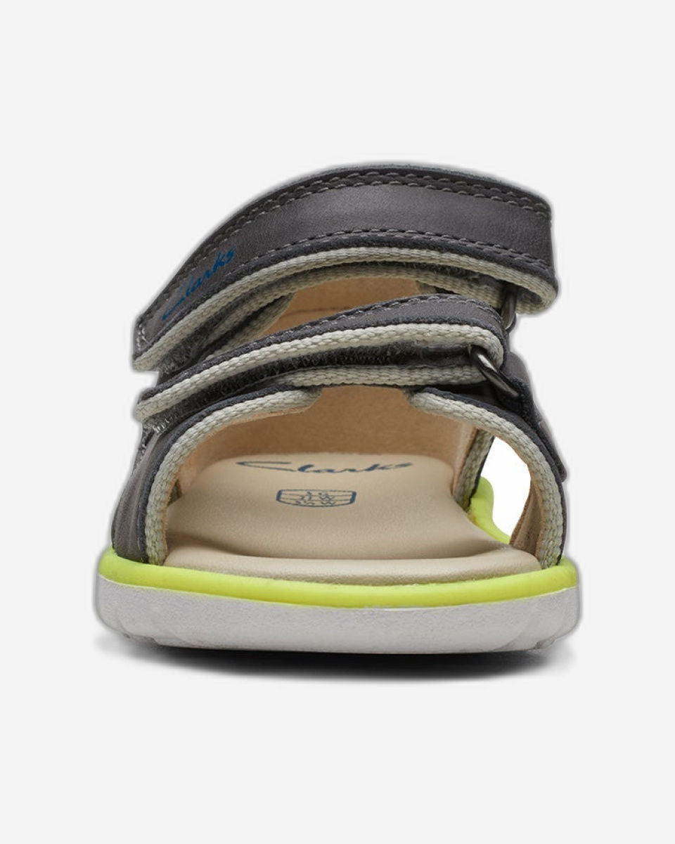 Clarks Boys Roam Plane للأطفال الصغار (مقاس عريض)