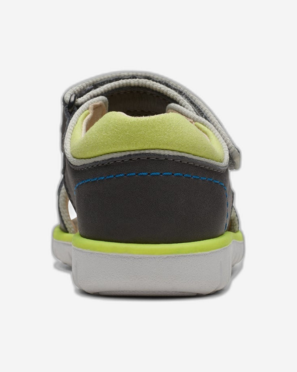 Clarks Boys Roam Plane للأطفال الصغار (مقاس عريض)