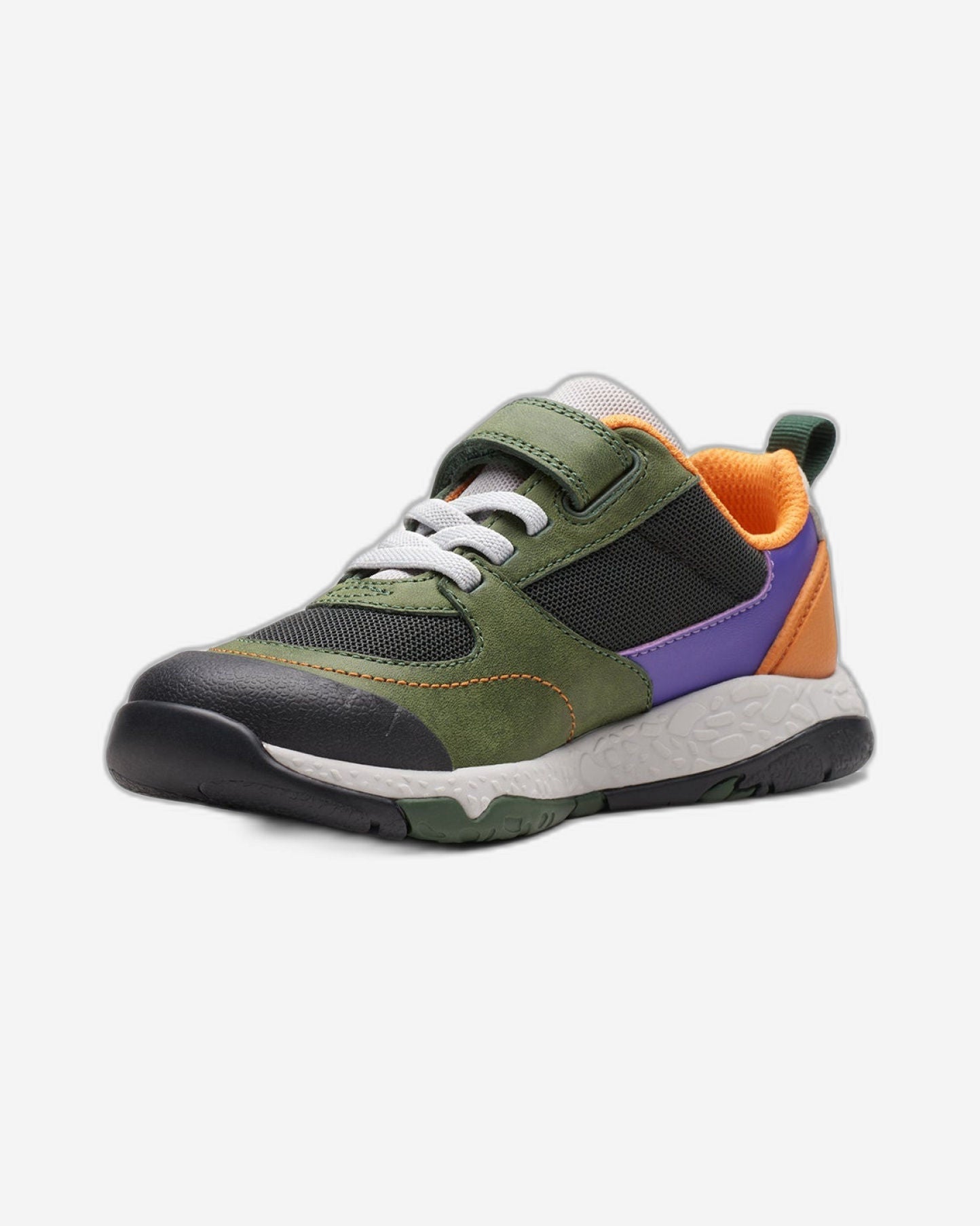 Clarks حذاء Steggy Stride Kid للأولاد (مقاس واسع)