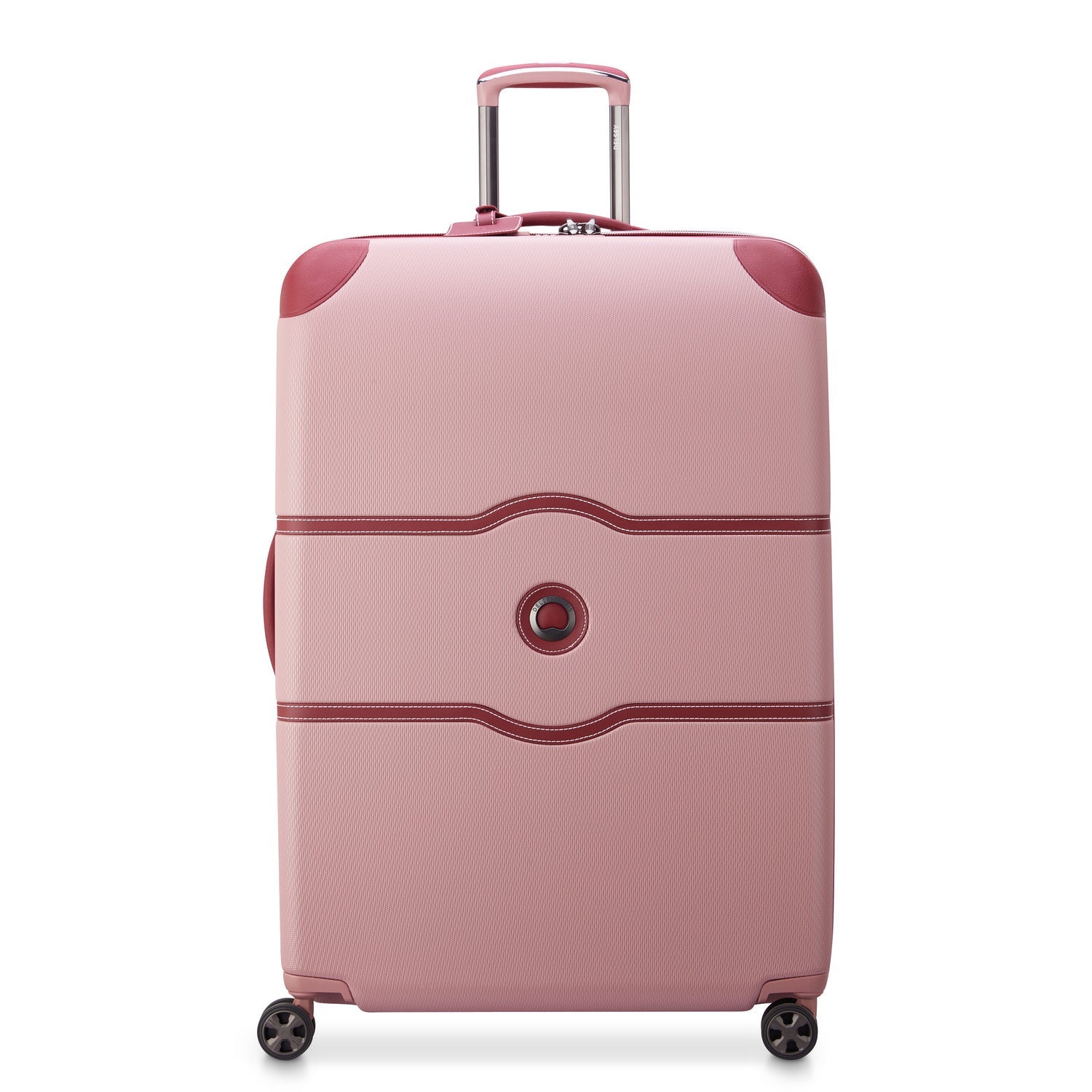 Delsey Chatelet Air 2.0 82cm Hardcase 4 Double Wheel Check-In Luggage Trolley Pink - 00167683109