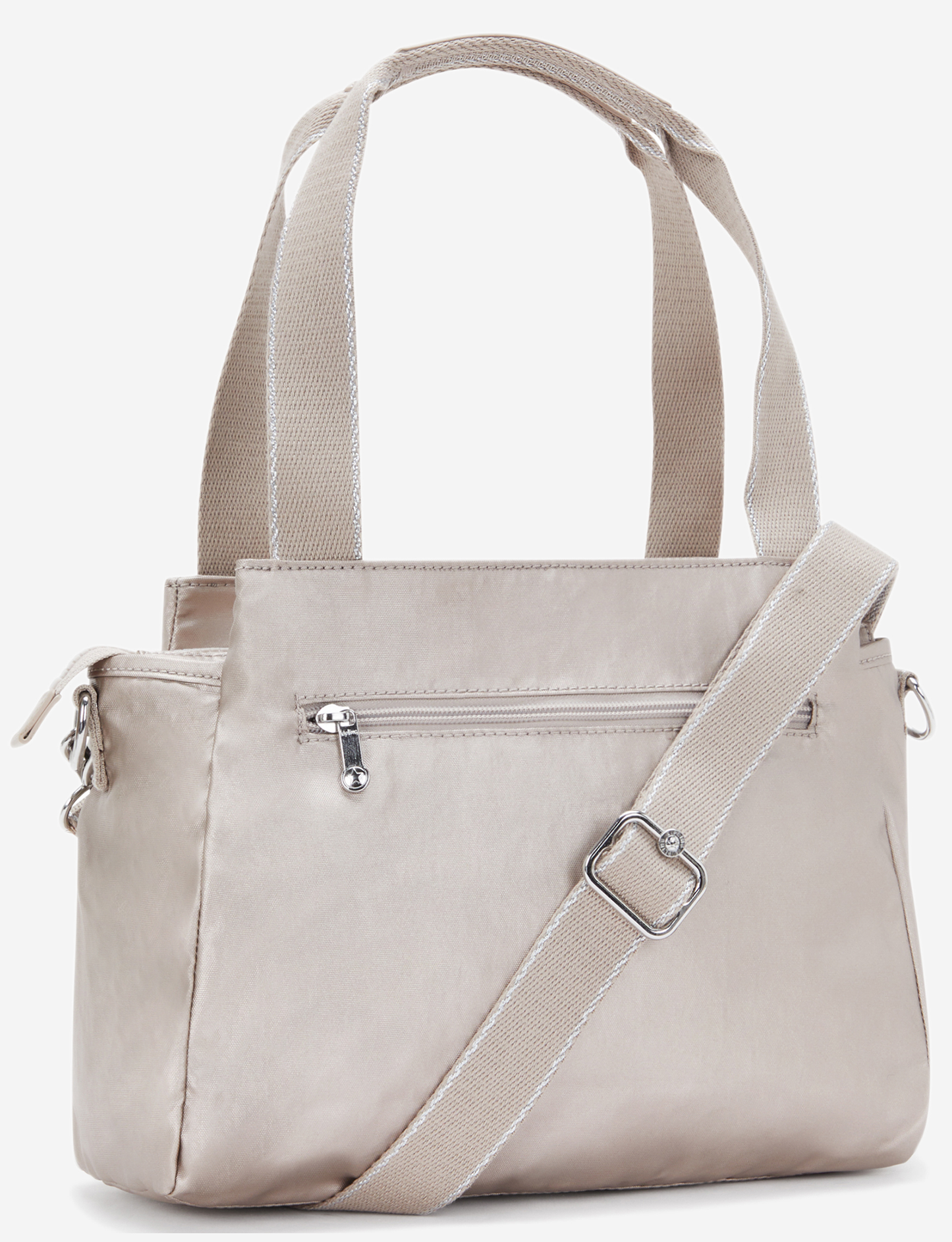 حقيبة كتف KIPLING Elysia Metallic Glow متوسطة الحجم (مع حزام كتف قابل للإزالة) 43793-48I
