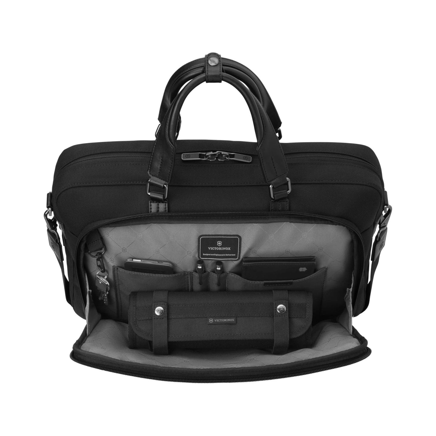 جهاز كمبيوتر محمول Victorinox Werks Professional Cordura 15 باللون الأسود