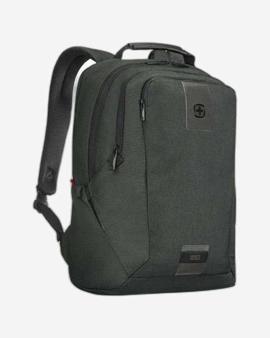 حقيبة ظهر Wenger Mx Eco Professional للكمبيوتر المحمول مقاس 16 بوصة مع جيب للكمبيوتر اللوحي - فحمي - 612261