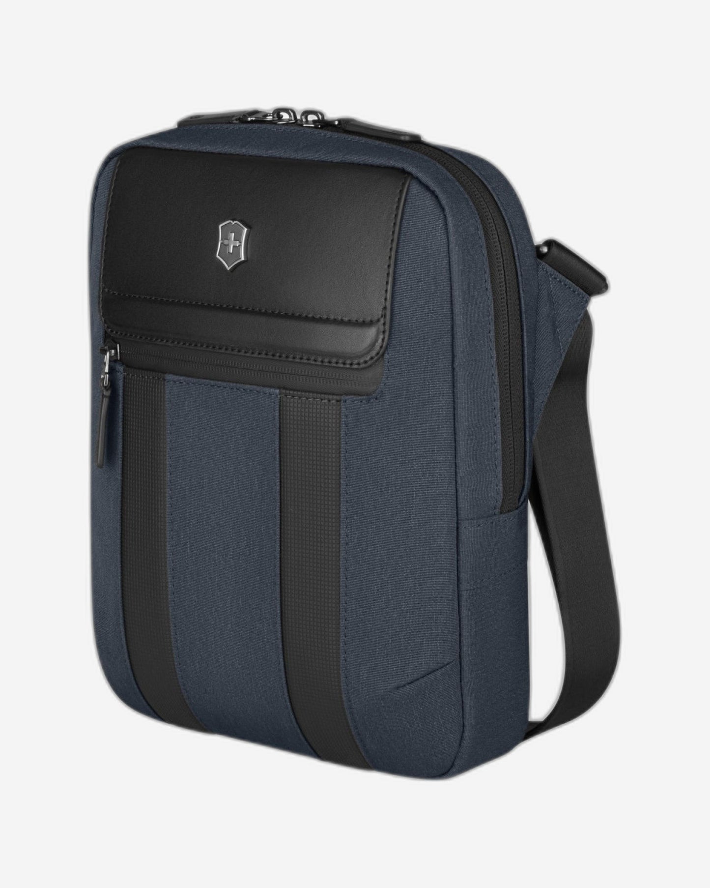حقيبة كروس Architecture Urban2 من Victorinox، أزرق ميلانج/أسود
