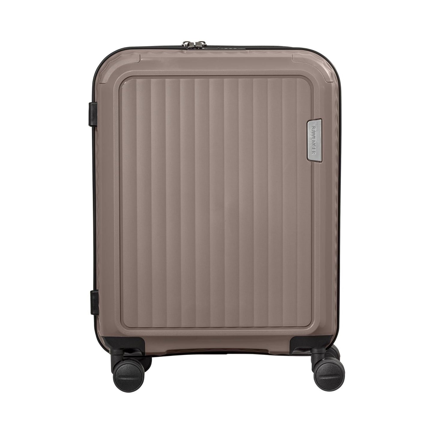 Wenger Optimo Hardside Expandable 57cm Cabin Luggage Trolley Brown