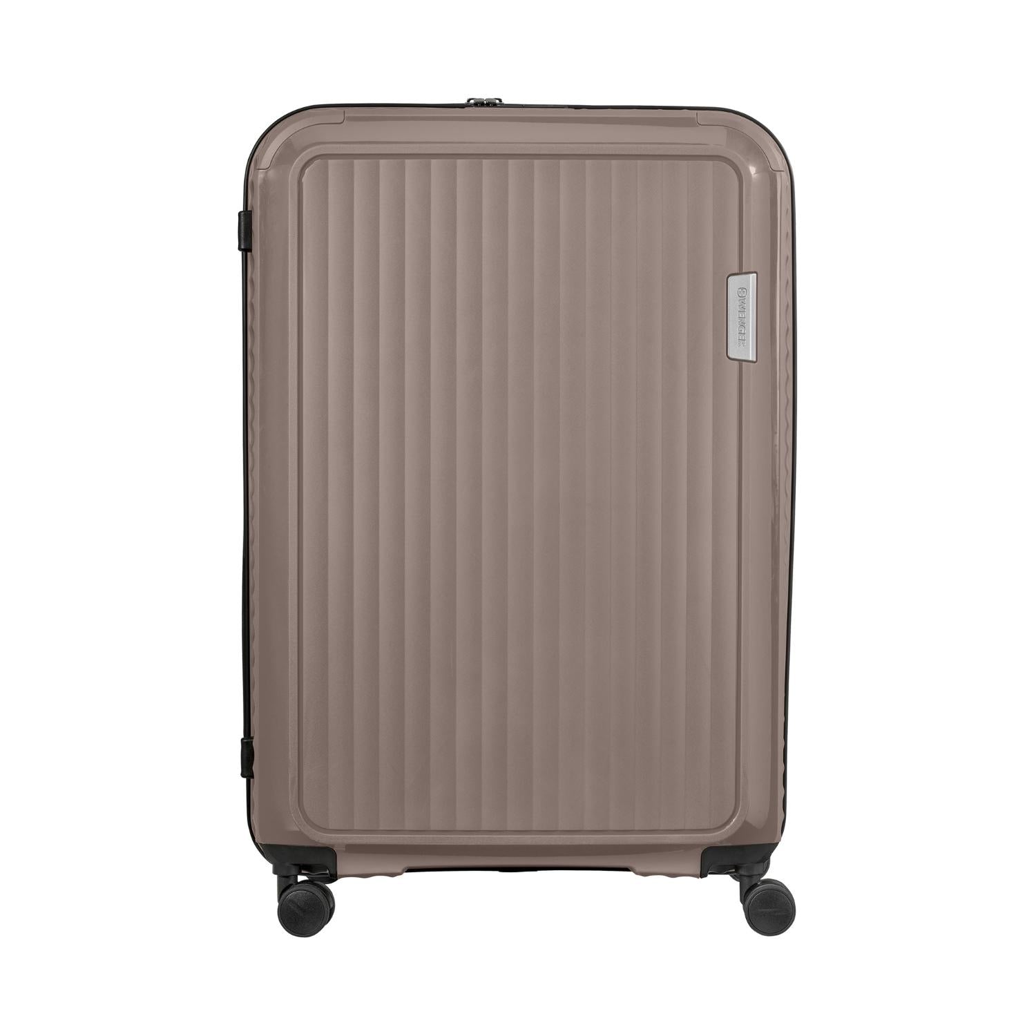 Wenger Optimo Hardside Expandable 84cm Check-In Luggage Trolley Brown