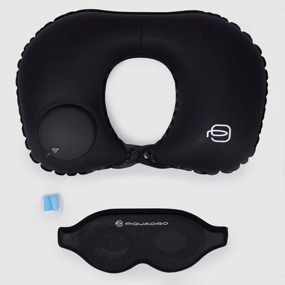   Travel Set With Sleep Mask Pillow And Earplugs Black AC6435TA/N