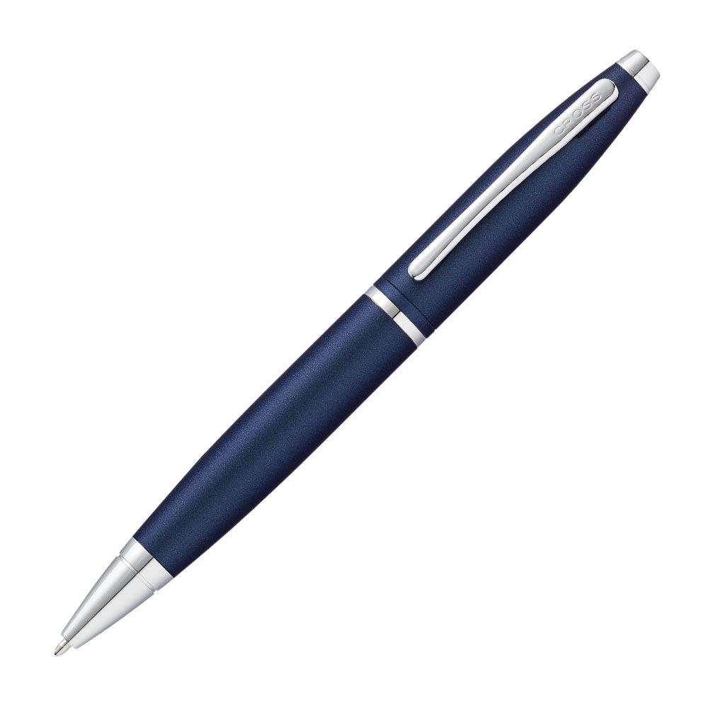 Cross Calais™ Matte Metallic Blue With Polished Chrome Appointments Ballpoint PenAT0112-18