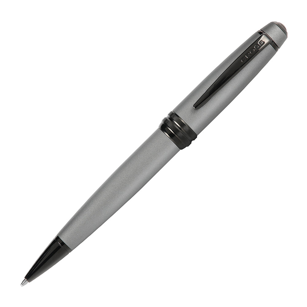 Cross Bailey™ Matte Gray Lacquer With Polished Black Pvd Appointments Ballpoint Pen -  AT0452-20