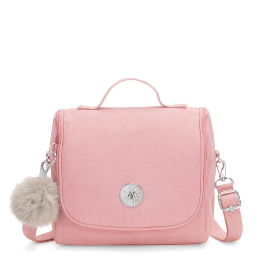 حقيبة غداء كبيرة Kipling New Kichirou Bridal Rose مع جراب عربة C215289-46Y