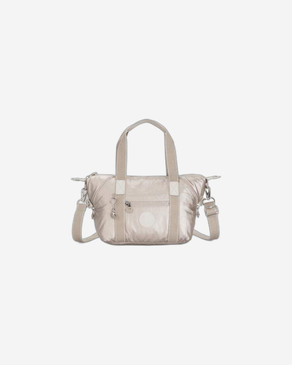 Kipling Art Mini حقيبة يد صغيرة لامعة معدنية C215410-48I