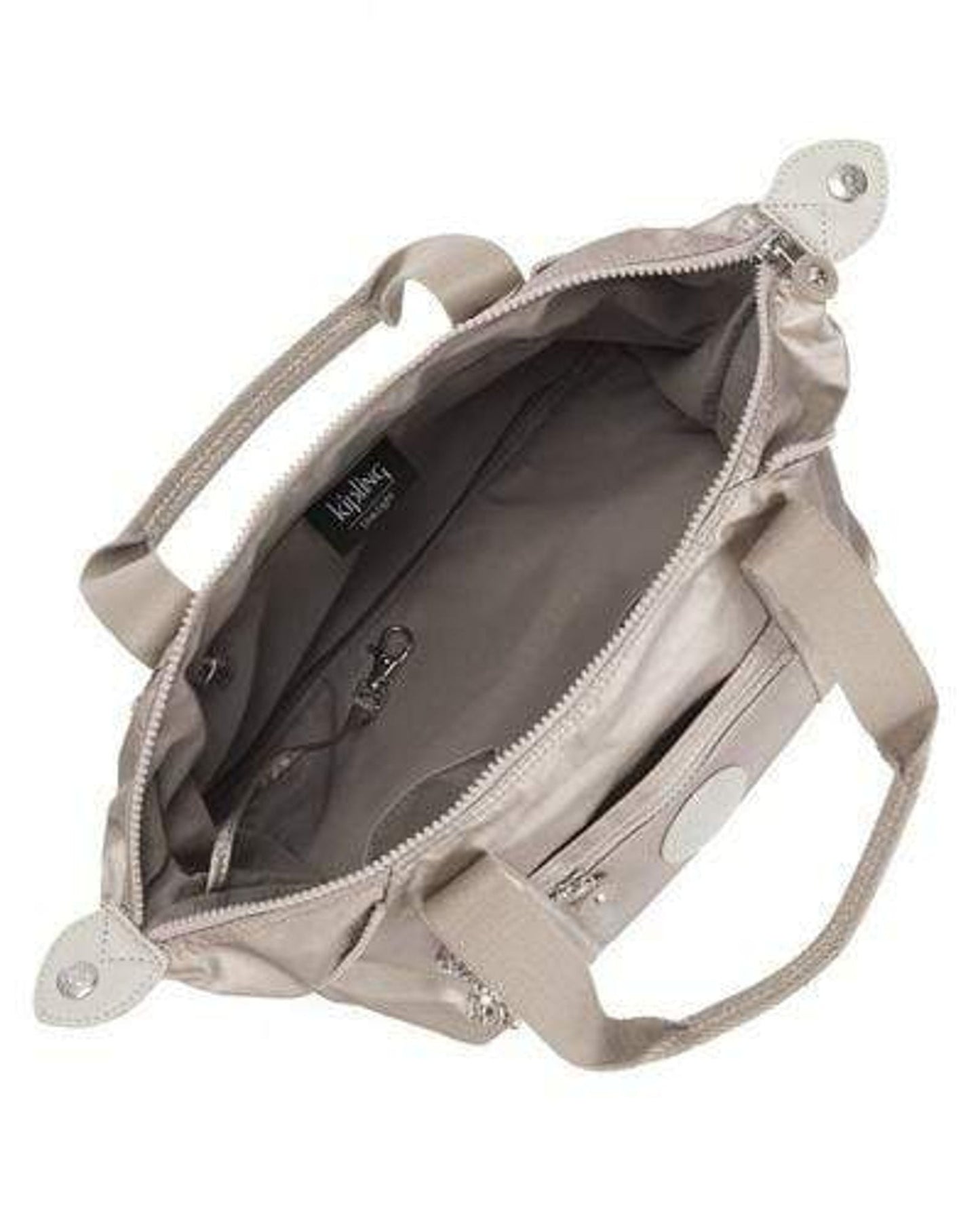 Kipling Art Mini حقيبة يد صغيرة لامعة معدنية C215410-48I