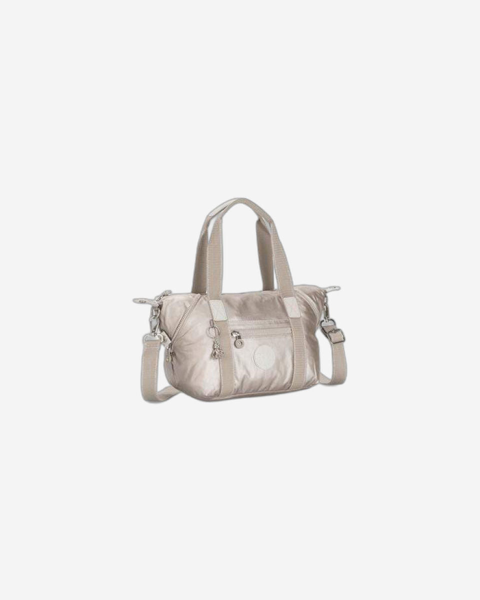 Kipling Art Mini حقيبة يد صغيرة لامعة معدنية C215410-48I