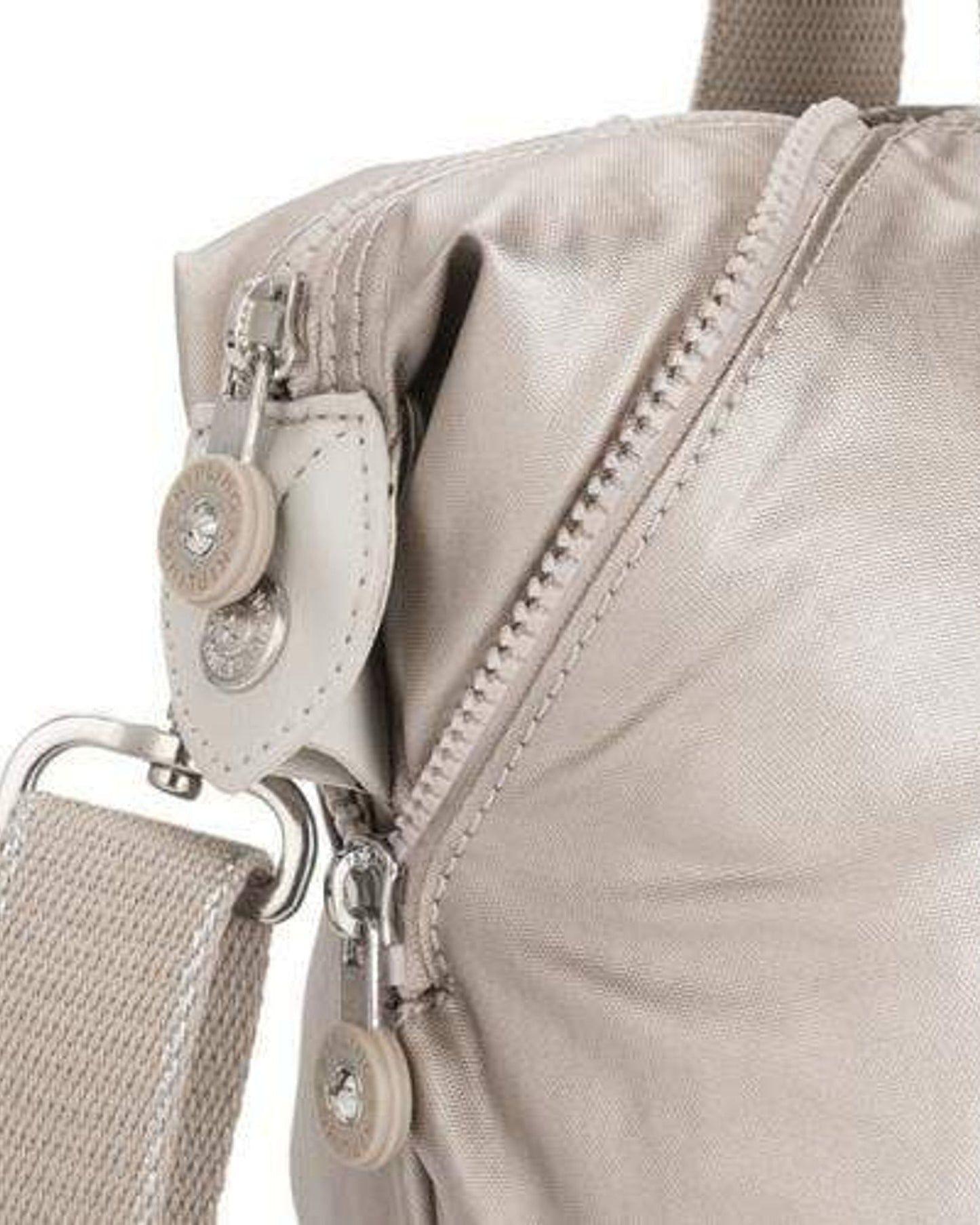 Kipling Art Mini حقيبة يد صغيرة لامعة معدنية C215410-48I