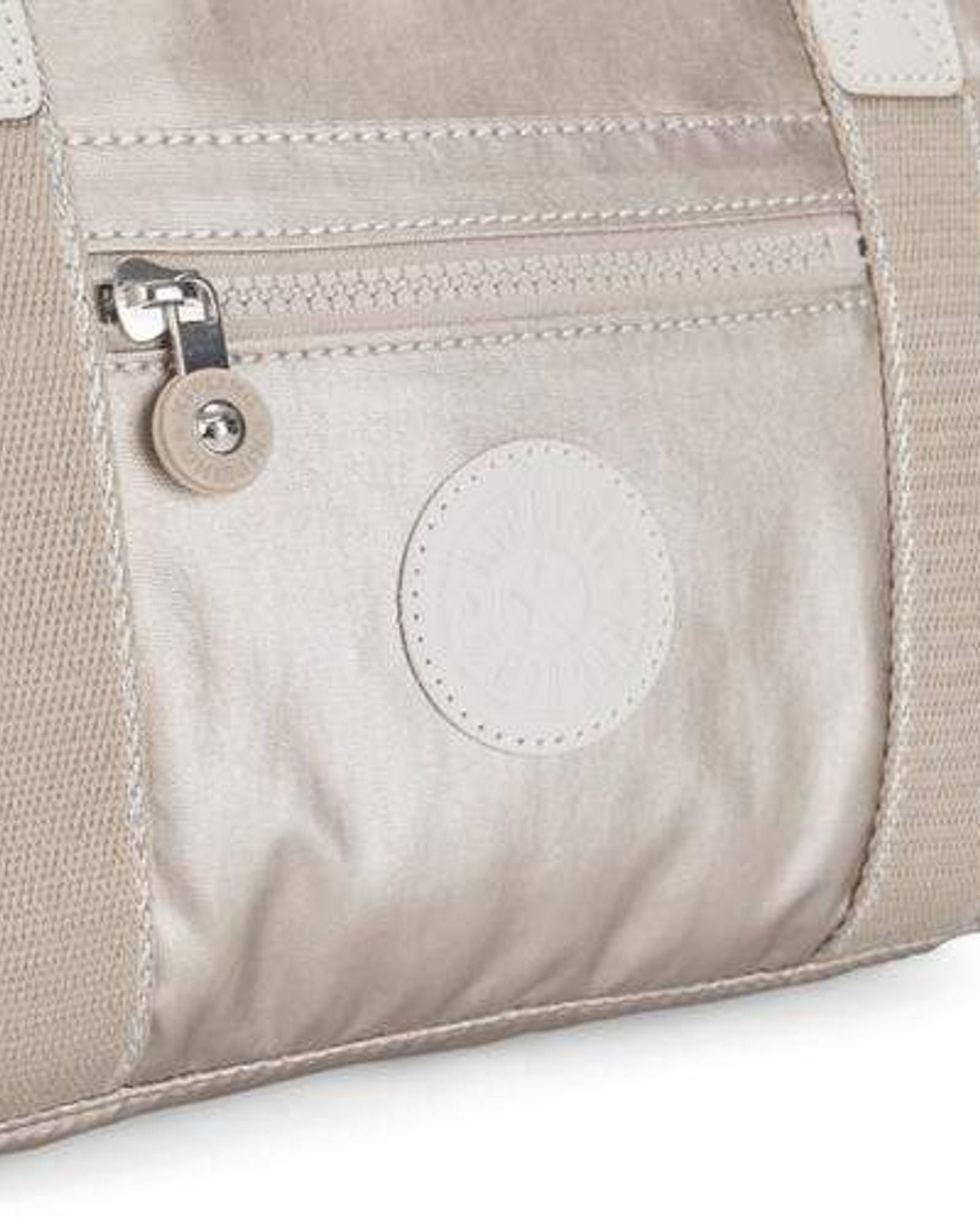 Kipling Art Mini حقيبة يد صغيرة لامعة معدنية C215410-48I